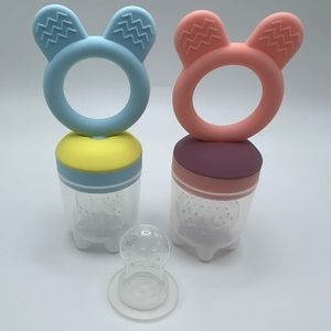 Haakaa Baby Fruit Food Feeder Pacifier Milk Frozen Set Silicone Feeder Teether